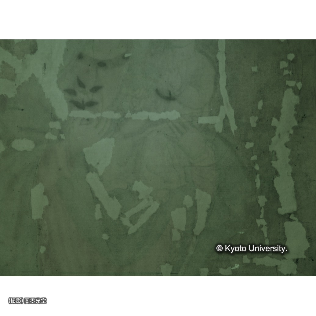 赤外線写真（補紙行程中） (1)