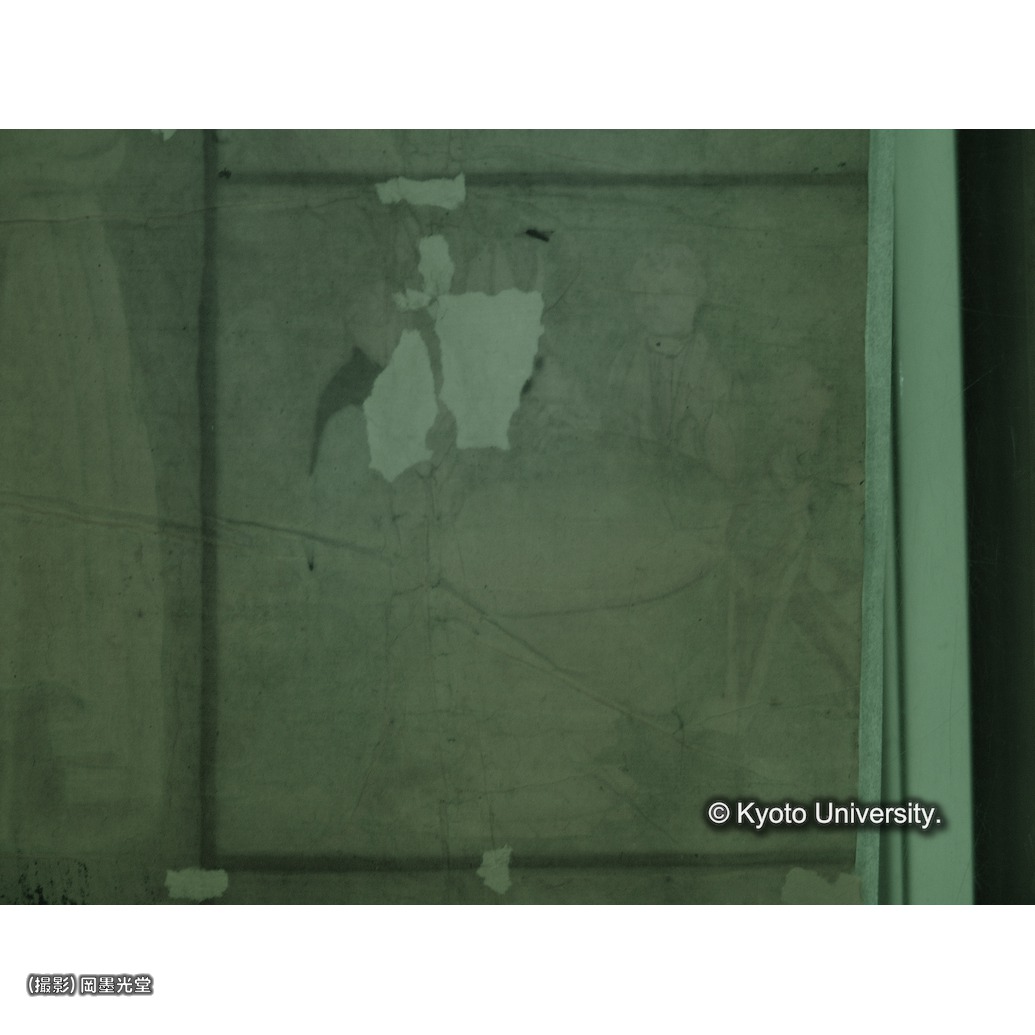 赤外線写真（補紙行程中） (1)