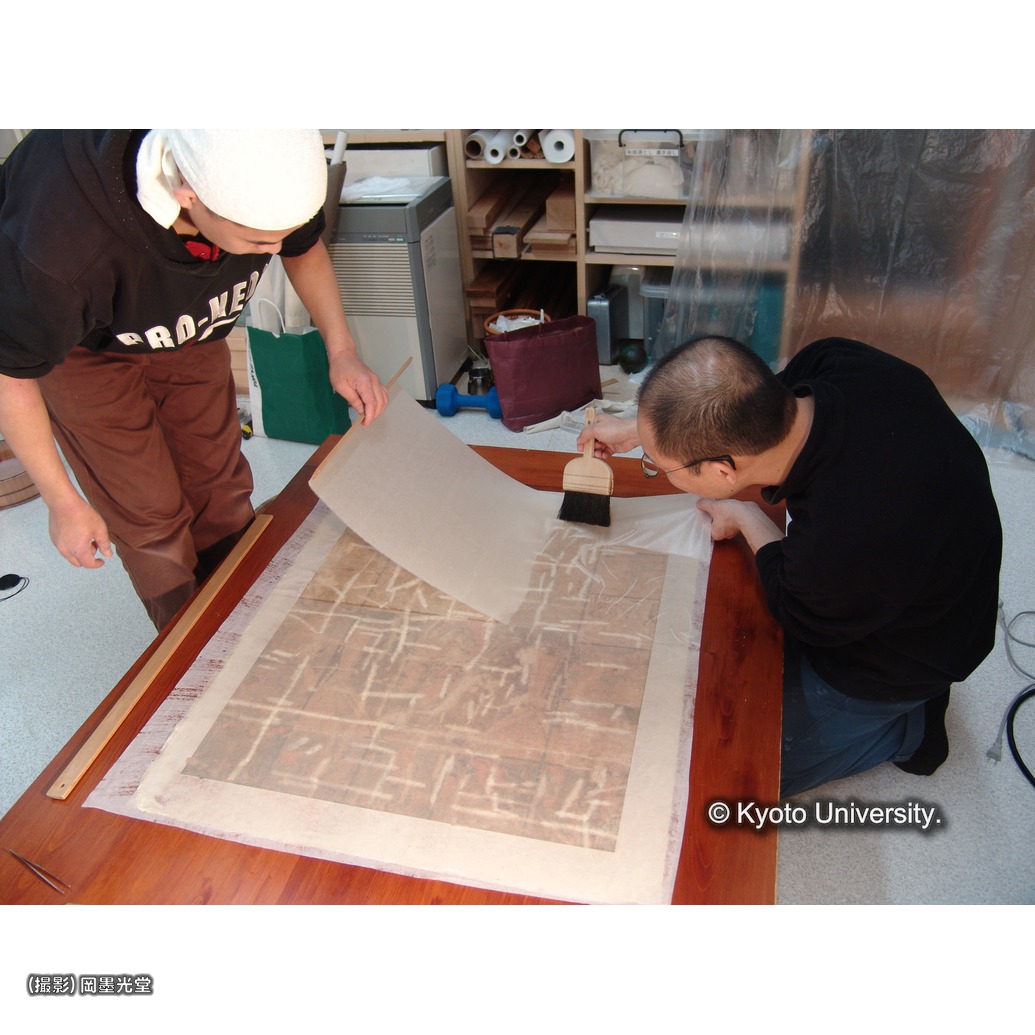 ２回目裏打ち (1)