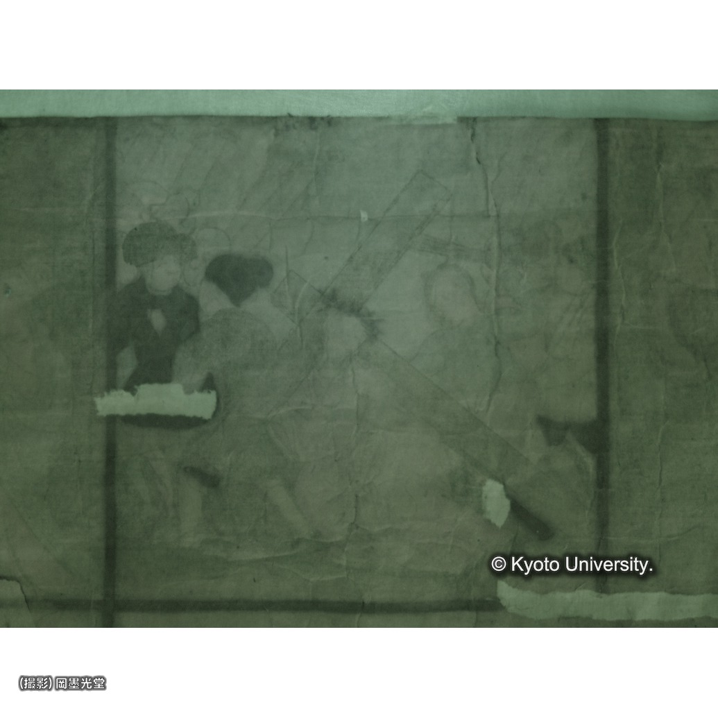 赤外線写真（補紙行程中） (1)