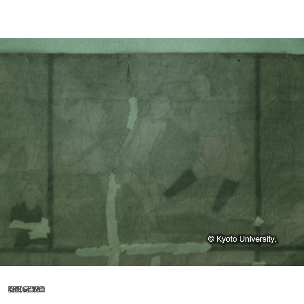 赤外線写真（補紙行程中） (1)