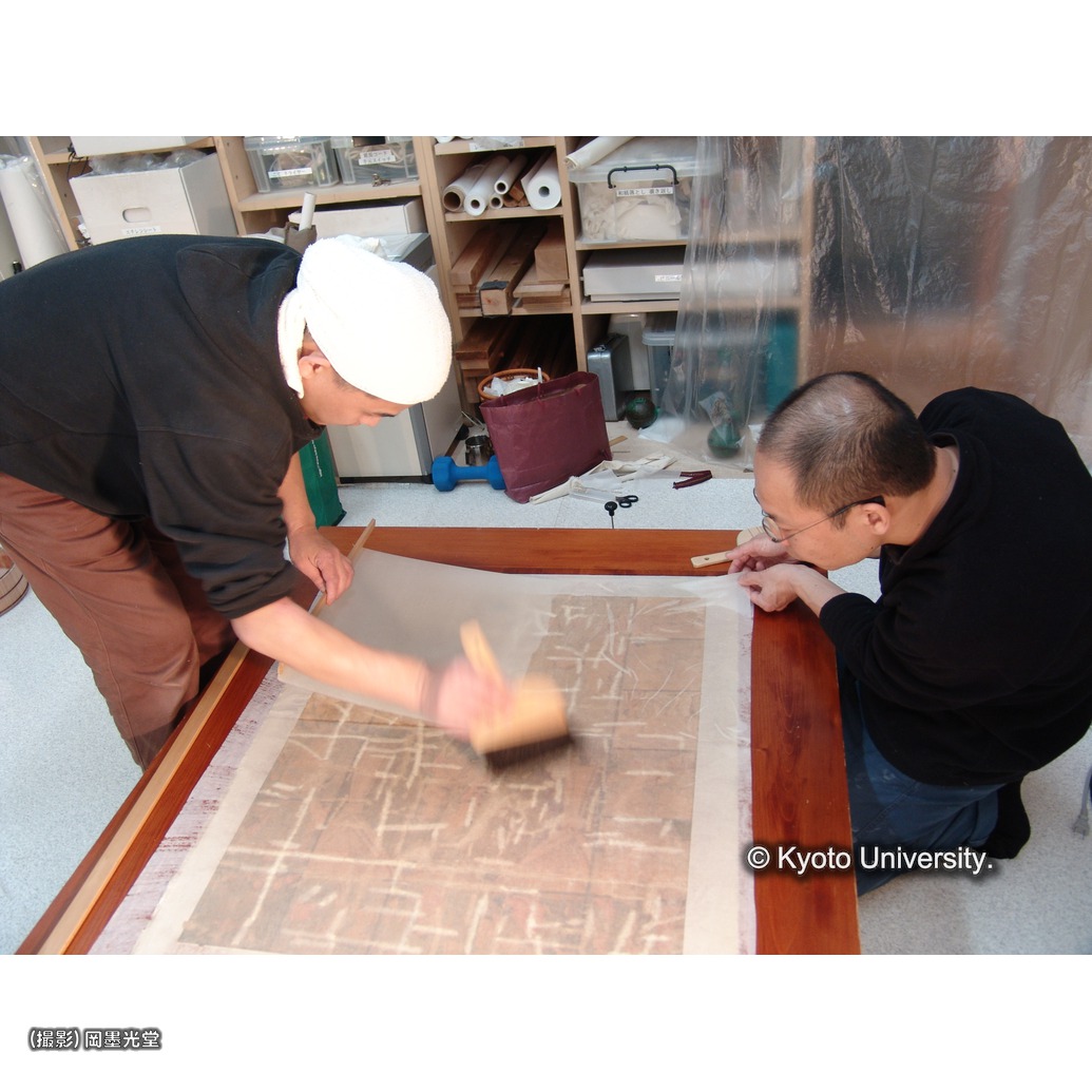 ２回目裏打ち (1)