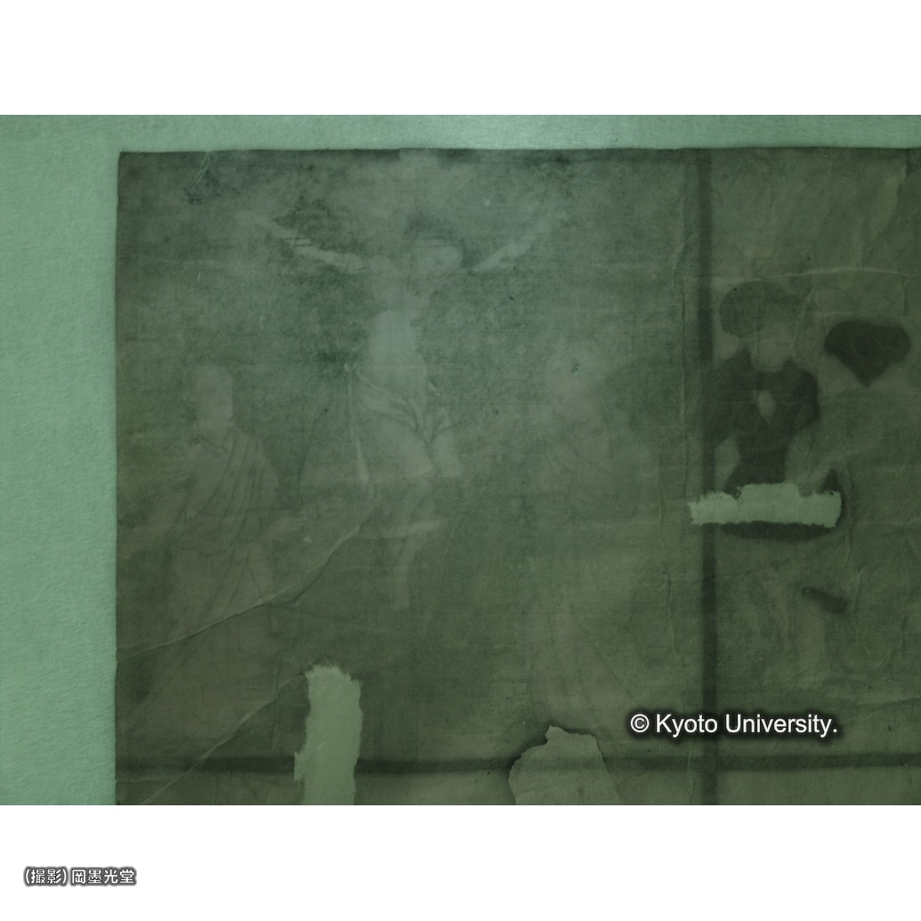 赤外線写真（補紙行程中） (1)