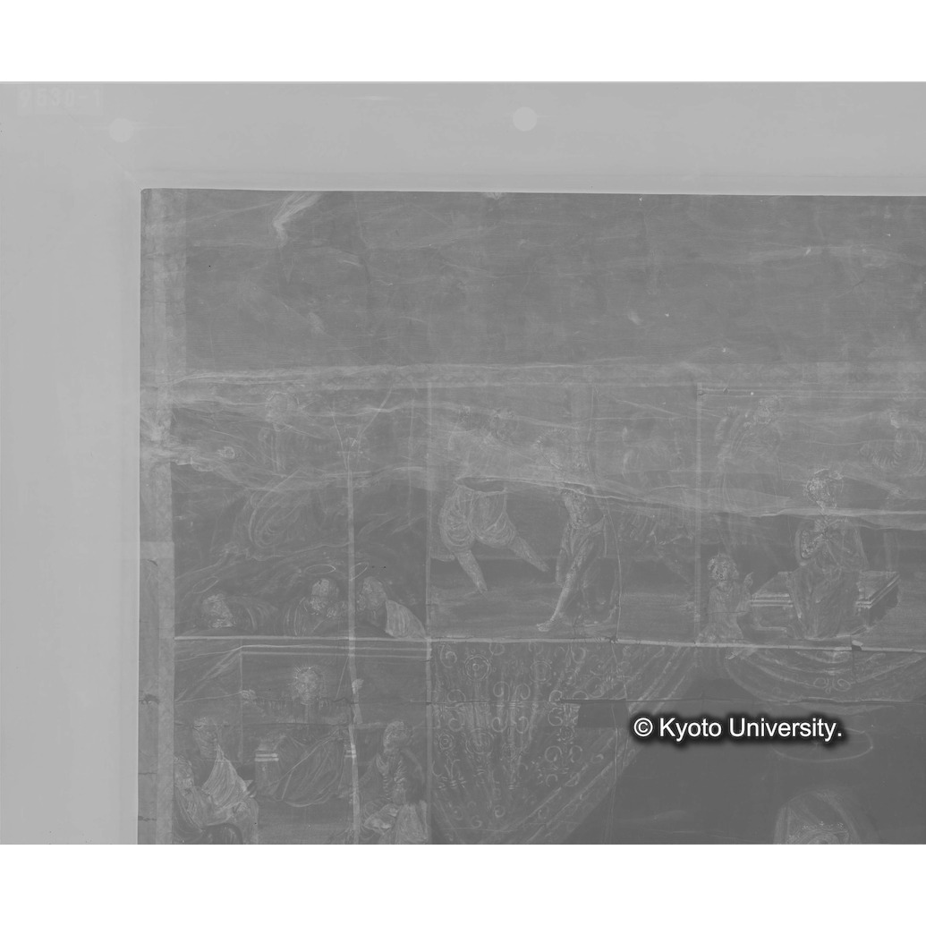 Ｘ線透過写真（六分割：左側上段） (1)