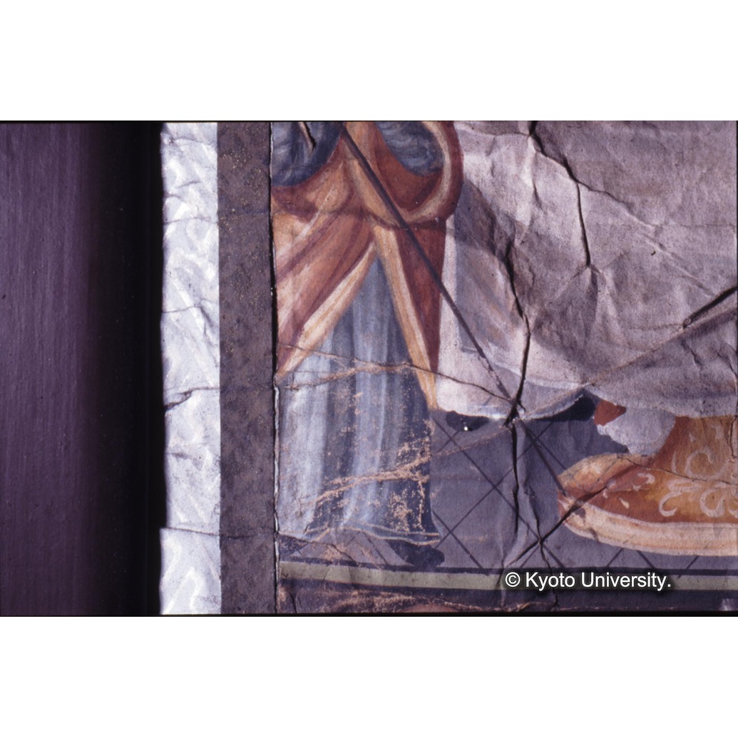 カラー写真（十五玄義第四図：ヨセフ衣服・表具） (1)