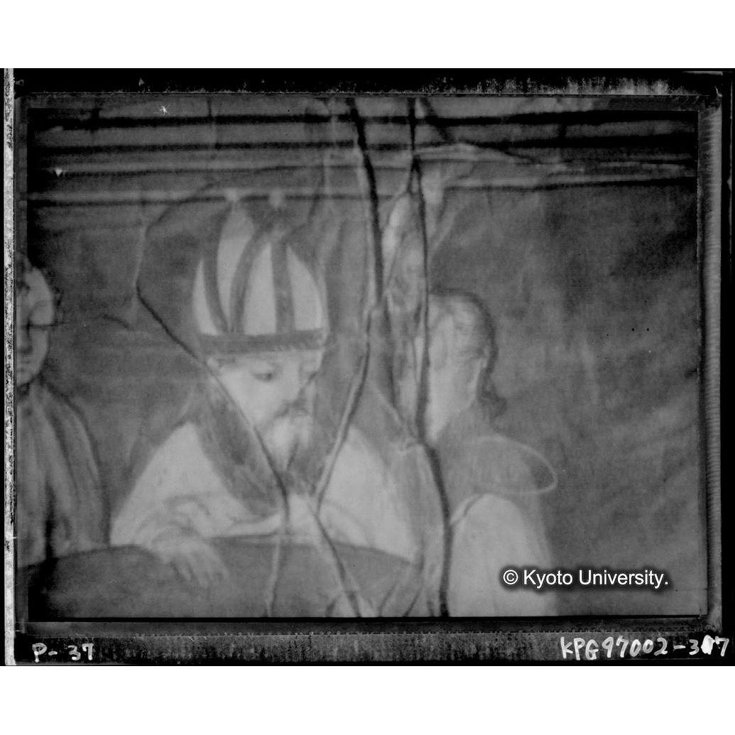 赤外線テレビ撮影画像写真（十五玄義第四図） (1)