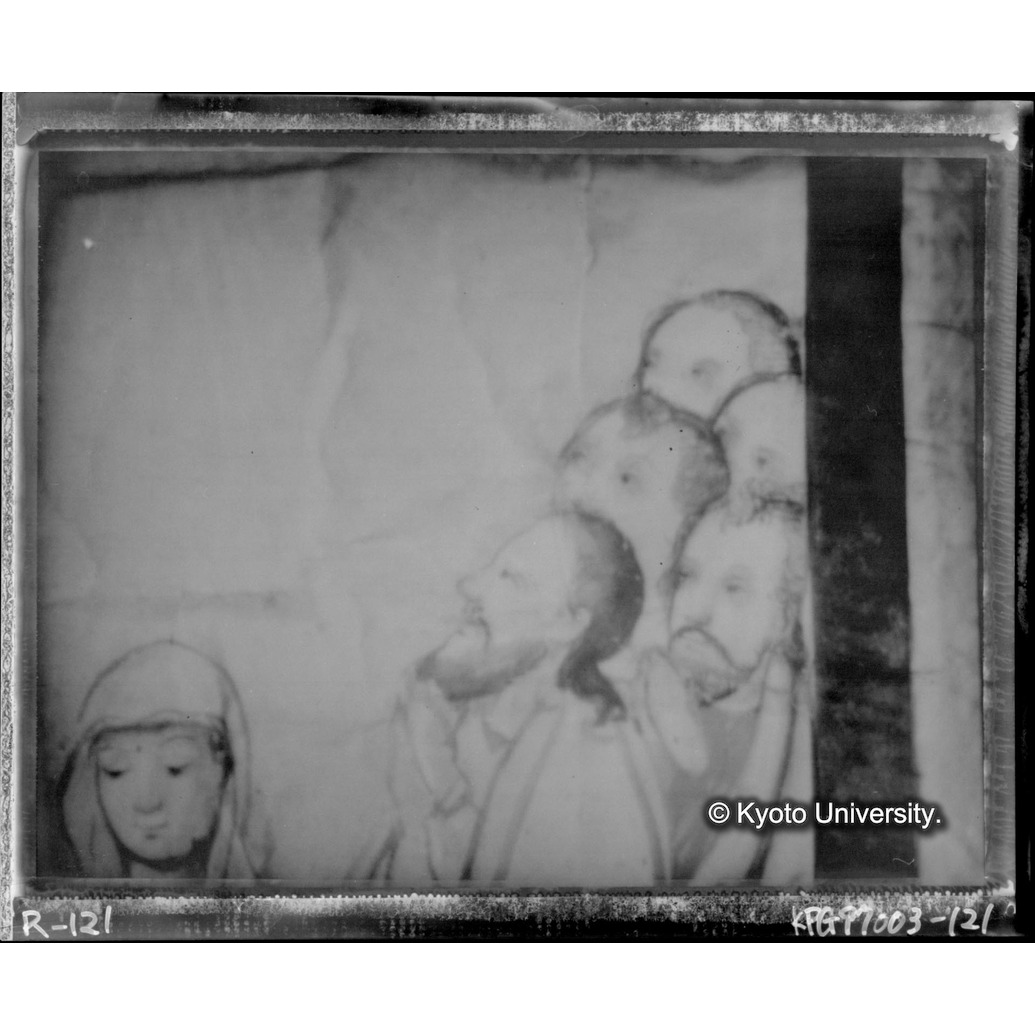 赤外線テレビ撮影画像写真（十五玄義第十三図） (1)