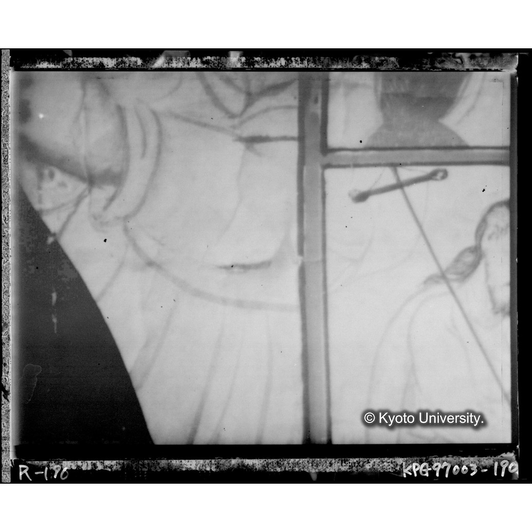 赤外線テレビ撮影画像写真（中央下段・十五玄義第十五図） (1)