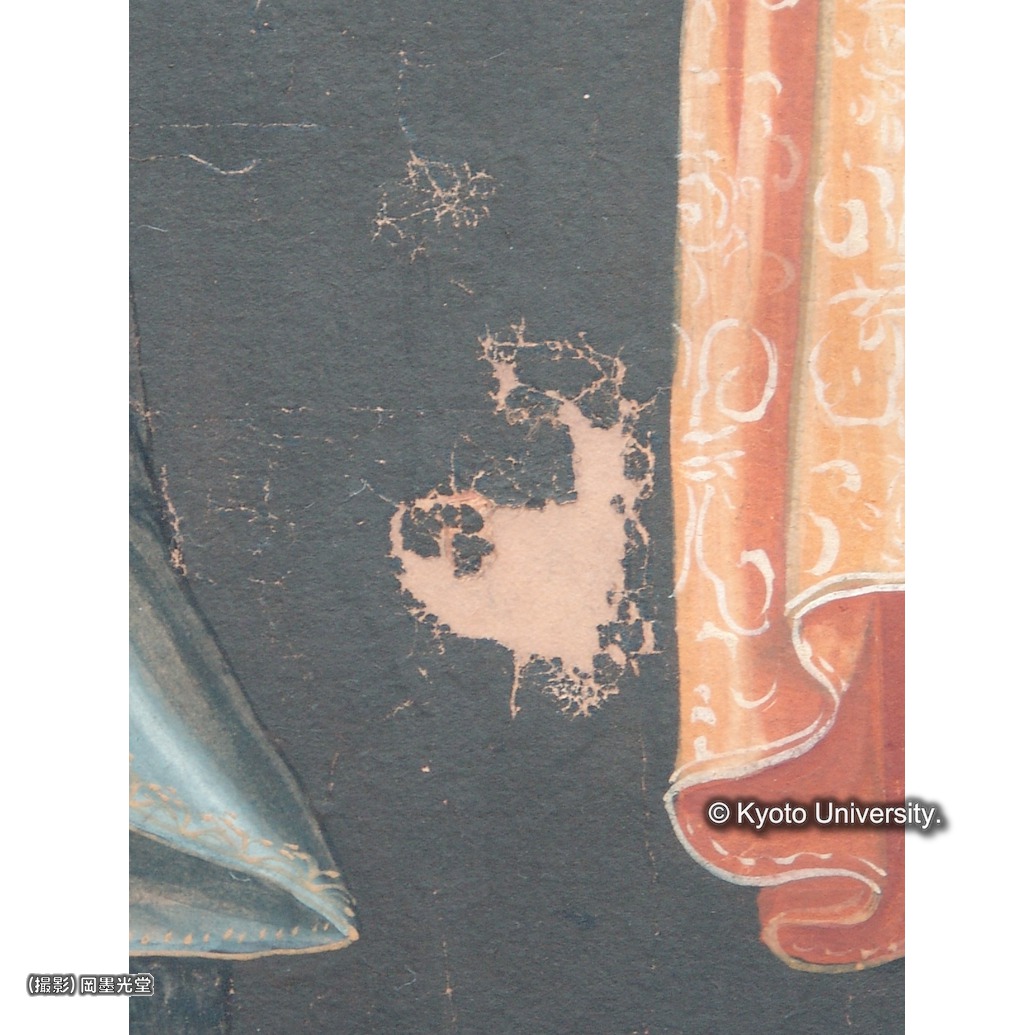 カラー写真（中央上段：欠損部） (1)