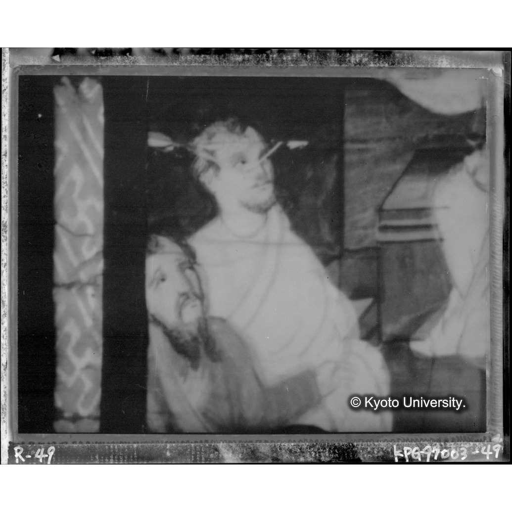 赤外線テレビ撮影画像写真（十五玄義第五図） (1)