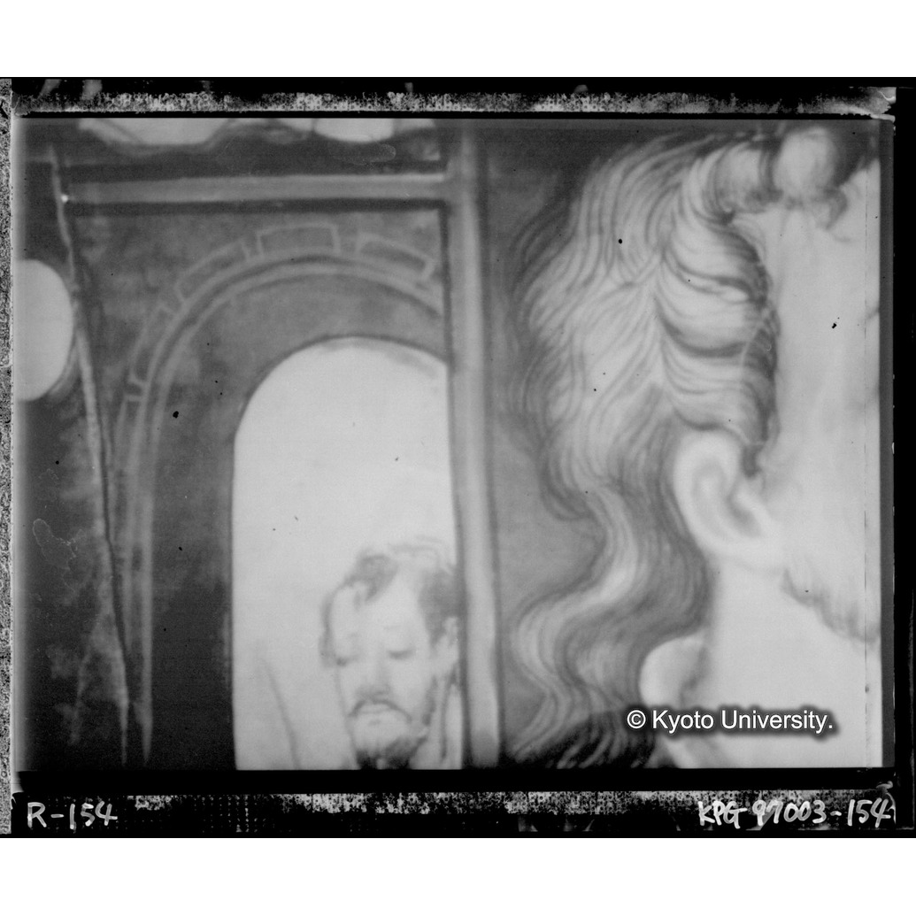 赤外線テレビ撮影画像写真（中央下段・十五玄義第二図） (1)