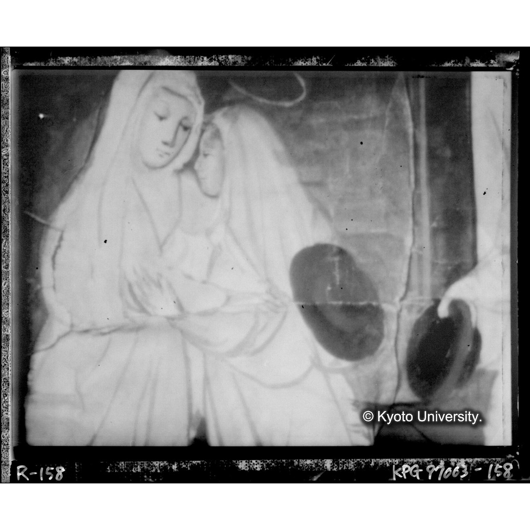 赤外線テレビ撮影画像写真（十五玄義第二図） (1)