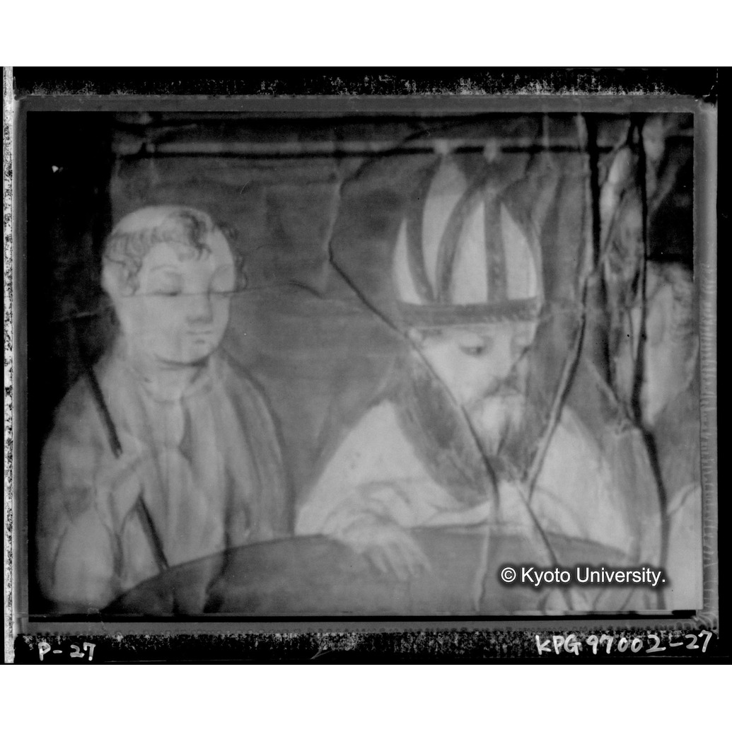 赤外線テレビ撮影画像写真（十五玄義第四図） (1)