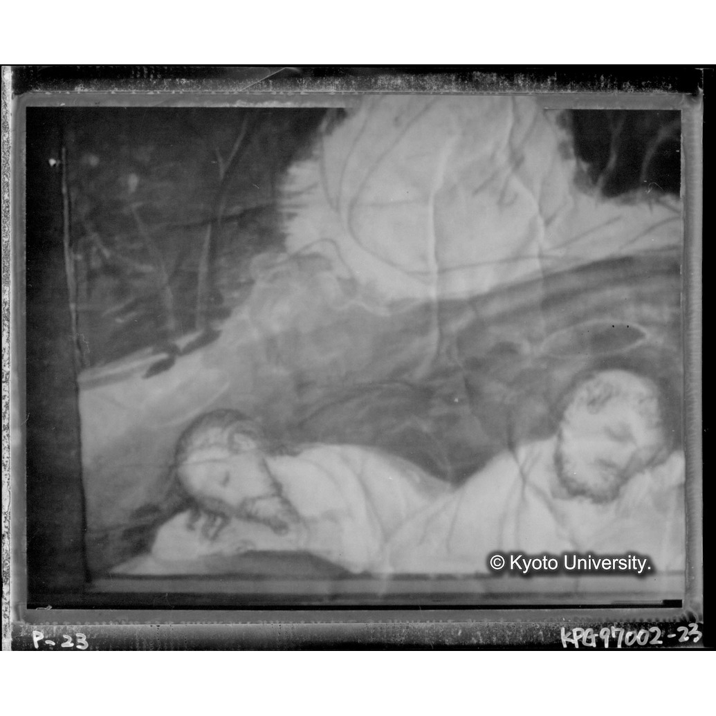 赤外線テレビ撮影画像写真（十五玄義第六図） (1)