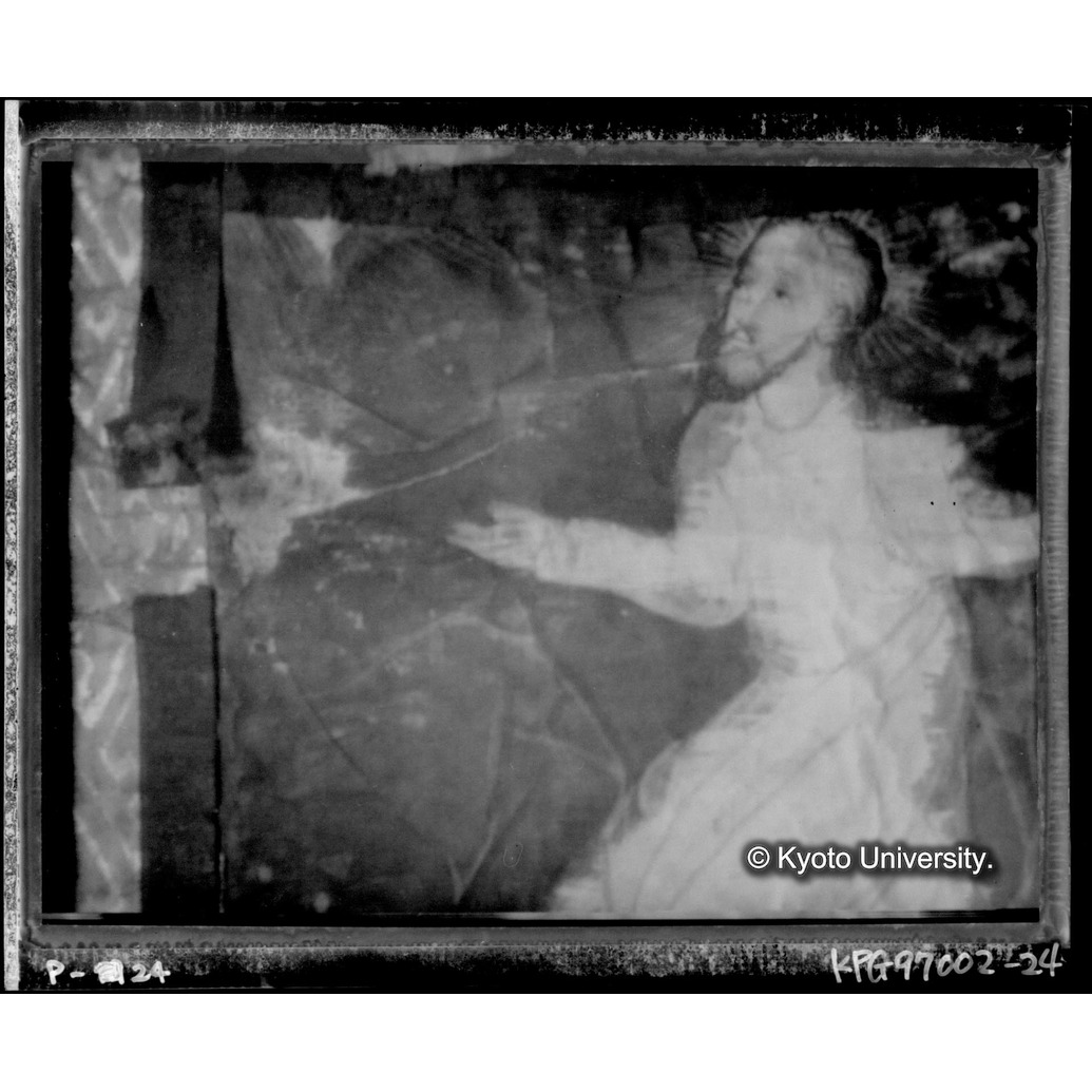 赤外線テレビ撮影画像写真（十五玄義第六図） (1)