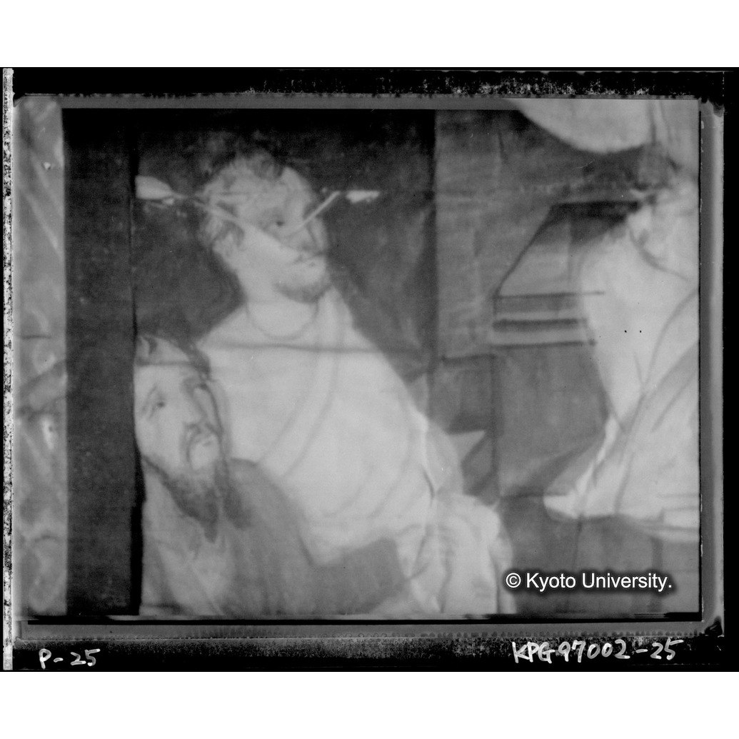 赤外線テレビ撮影画像写真（十五玄義第五図） (1)