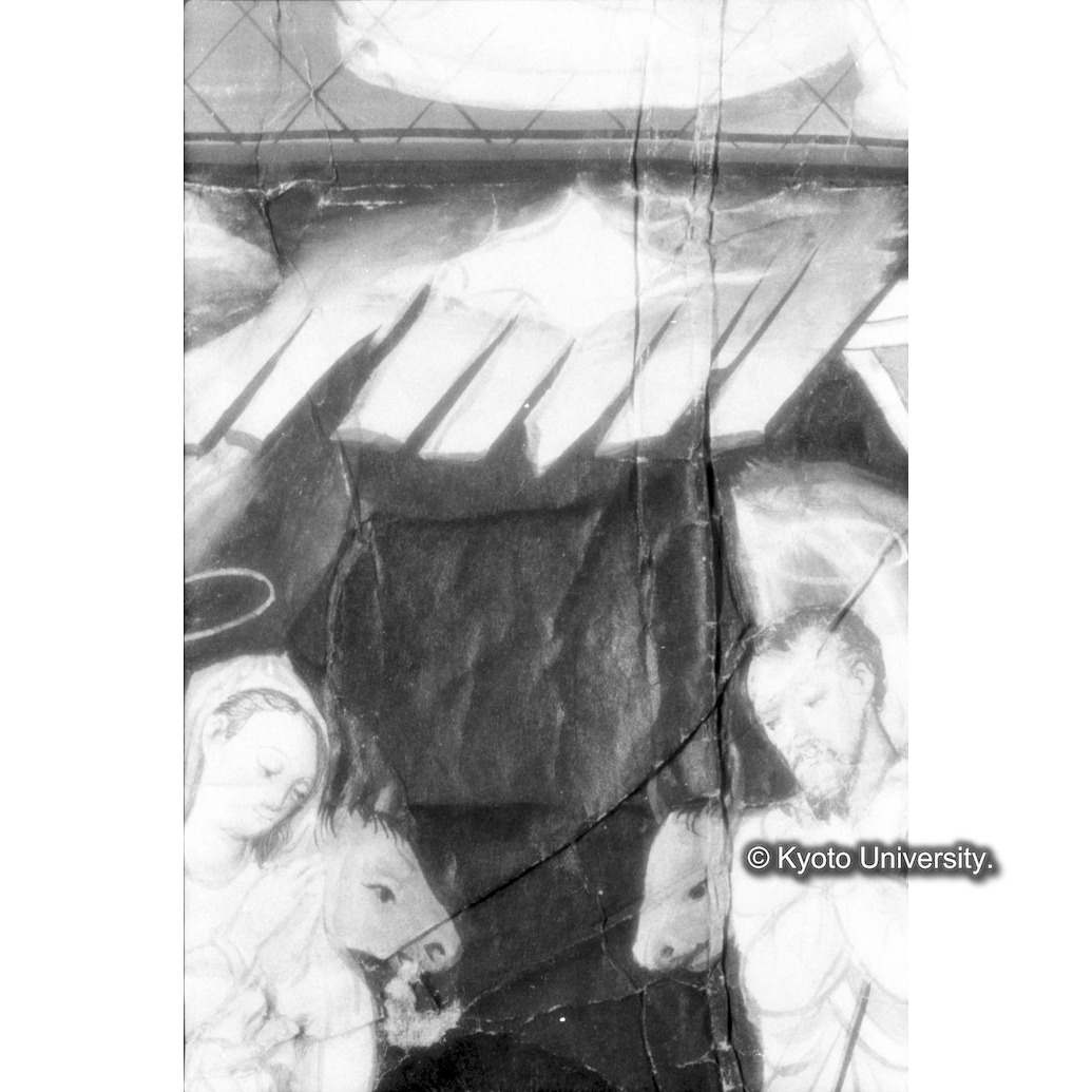 赤外線反射写真（十五玄義第三図：星） (1)