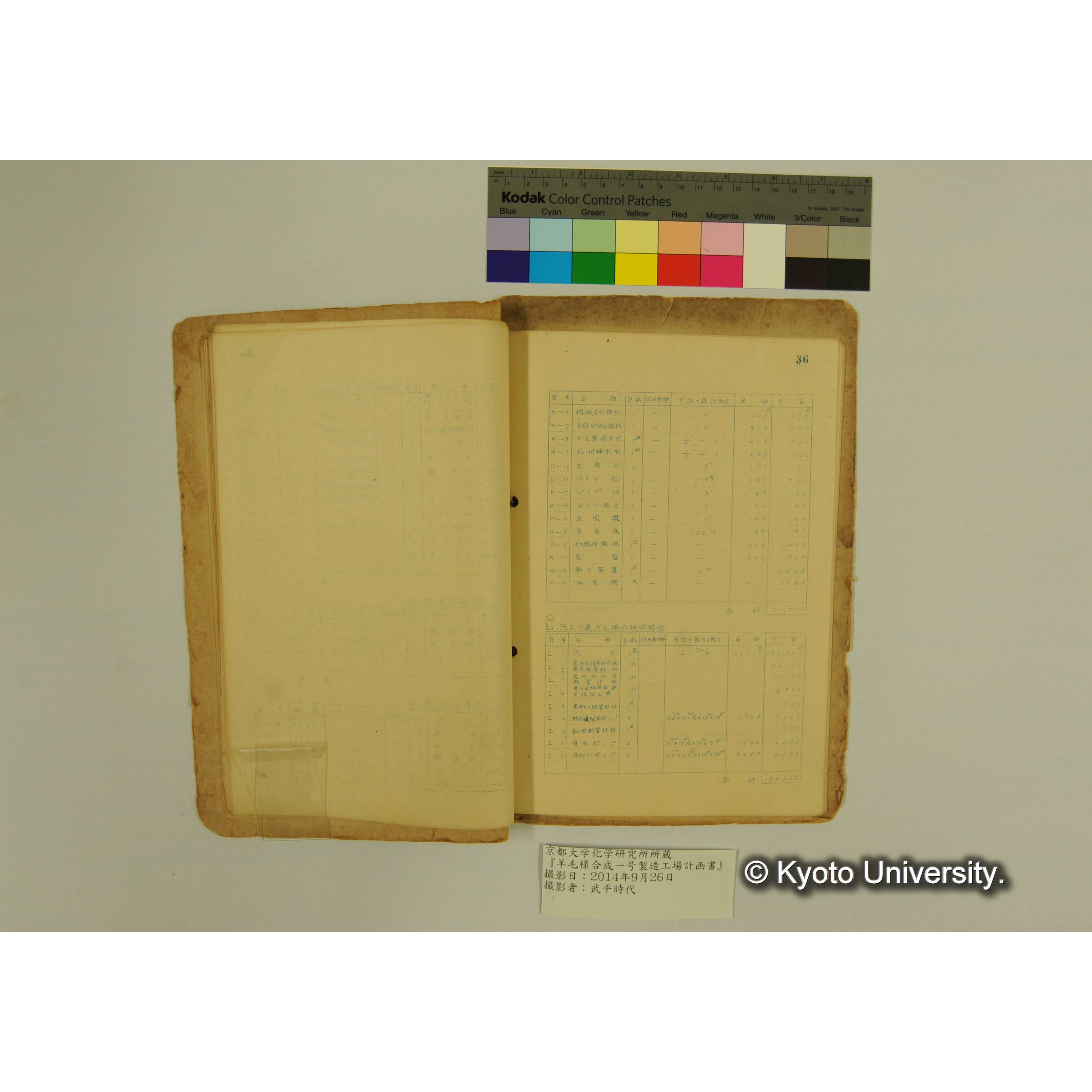 羊毛様合成一号製造工場計画書. (39)