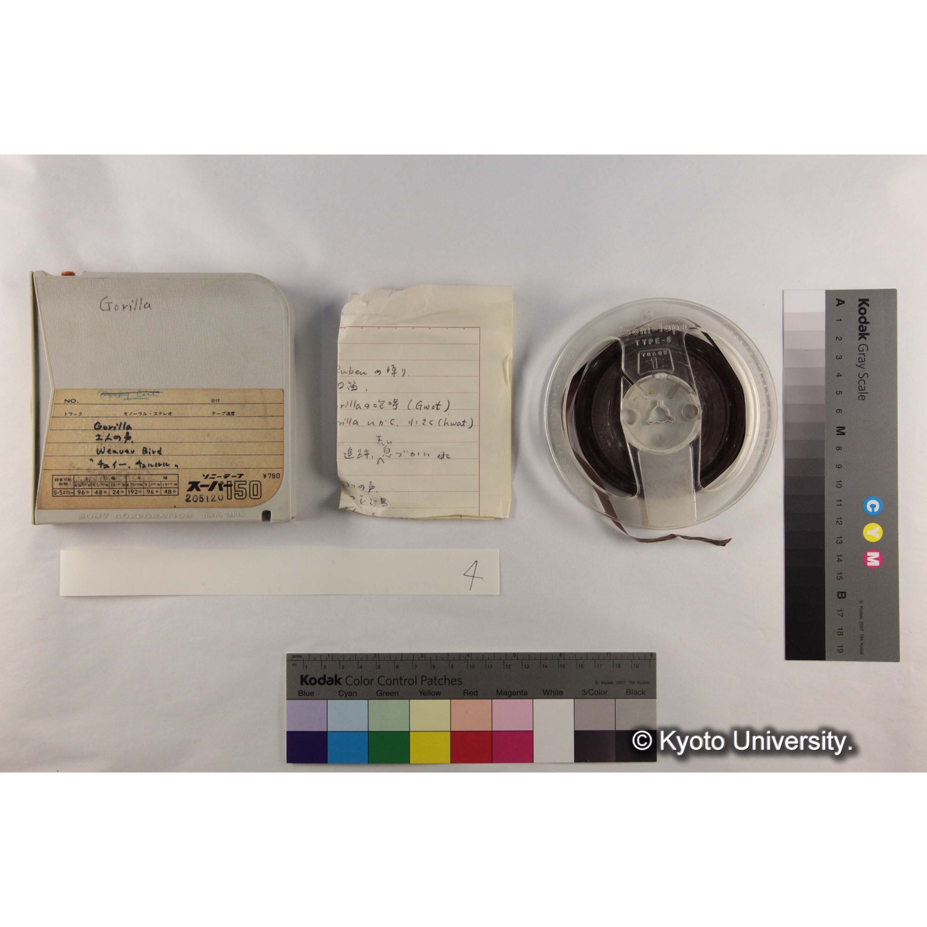 録音テープ. (2)