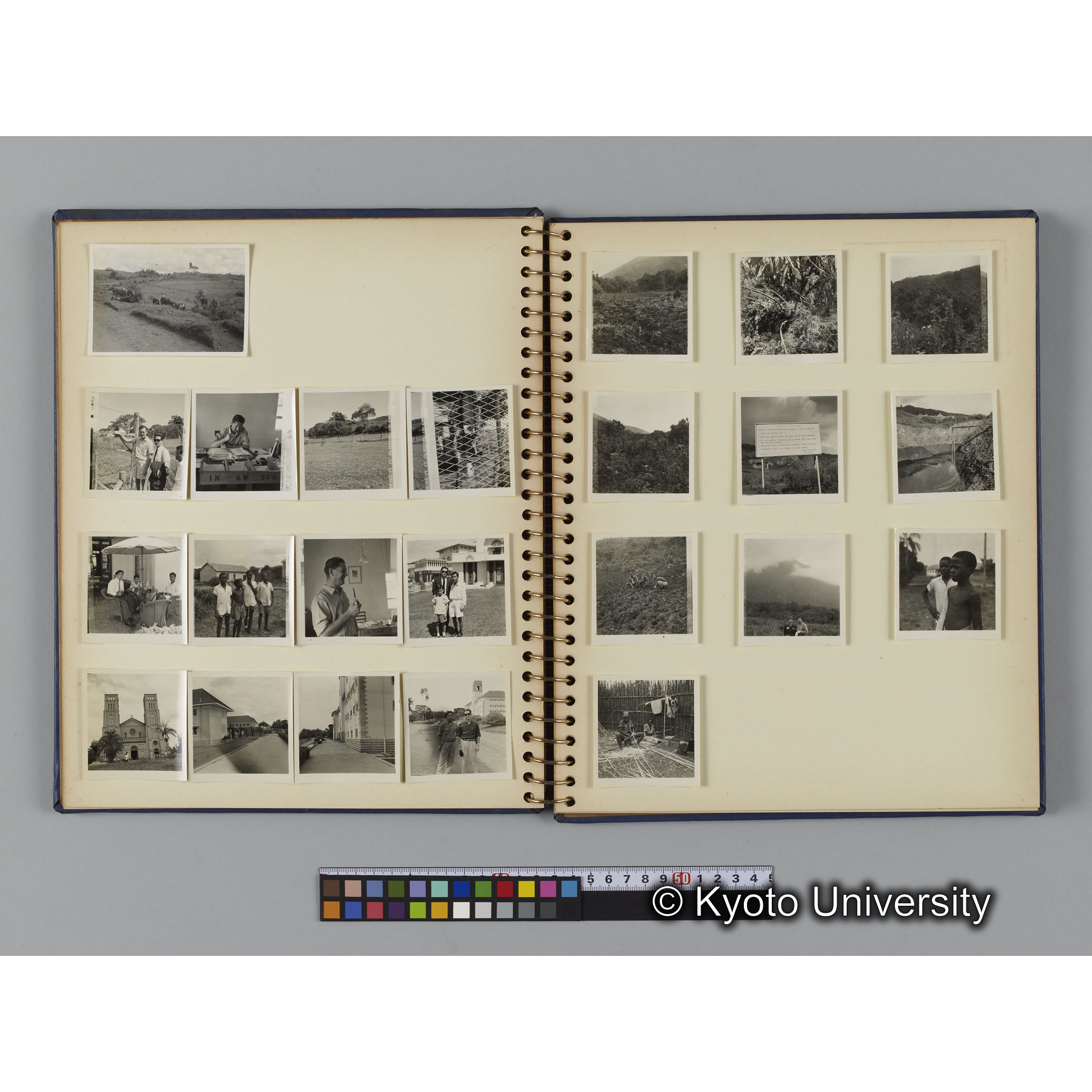 ゴリラ探検写真アルバム５「ムハブラ，ムガヒンガ調査」（紙焼き） (8)