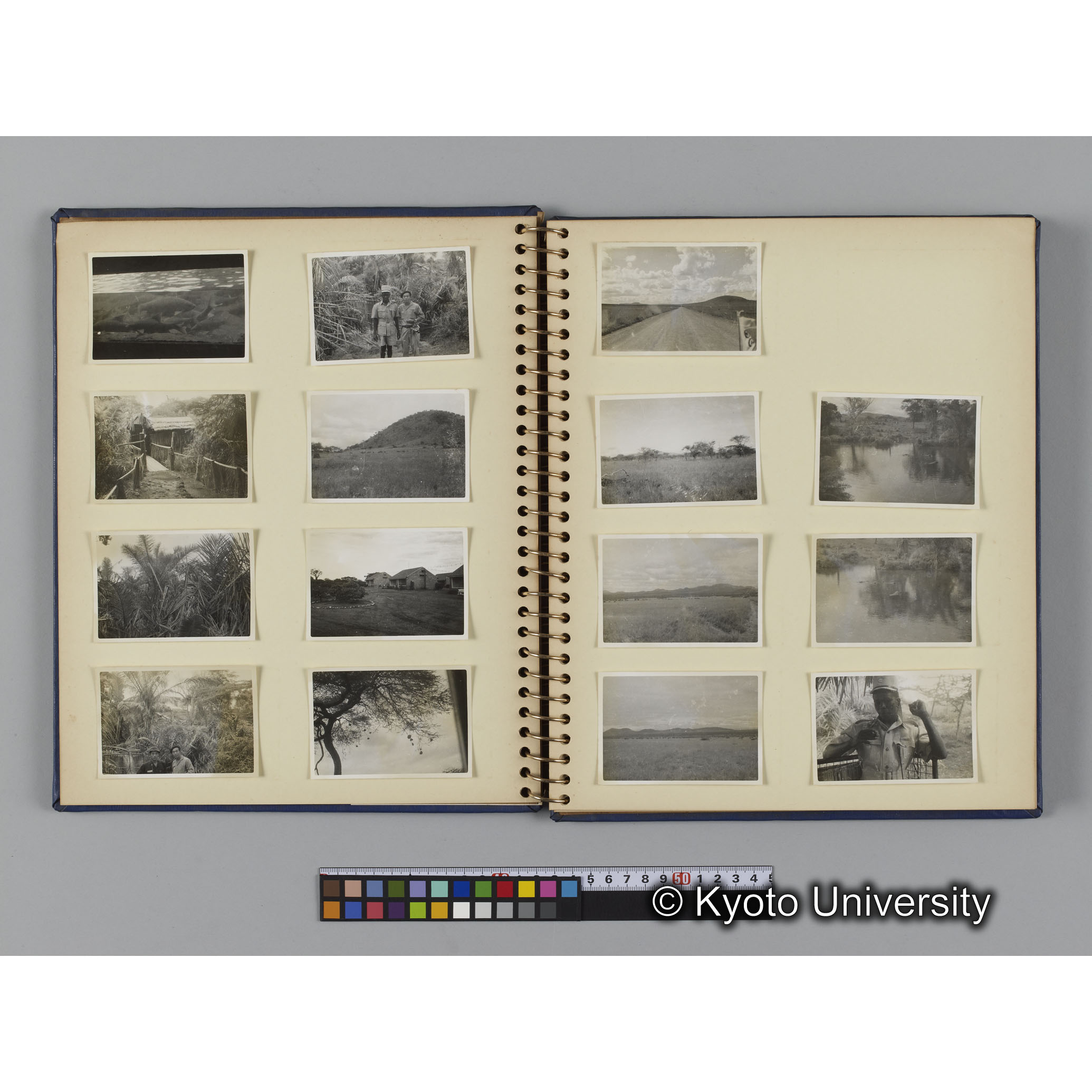 ゴリラ探検写真アルバム４「アフリカに到着」（紙焼き） (4)