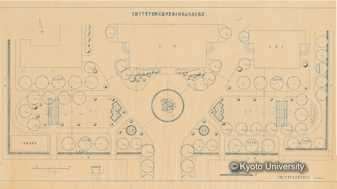 京都大学農学部造園学研究室資料 : 庭園等図面, 1895-1974., R 14-5.